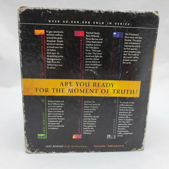 The Left Behind Gift Collection Volumes 1-6 Paperback Books Boxed Set - Picture 9 of 12